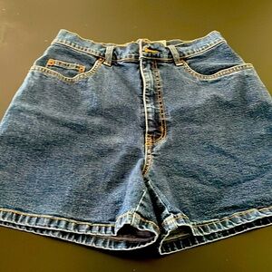 Blue jean shorts
